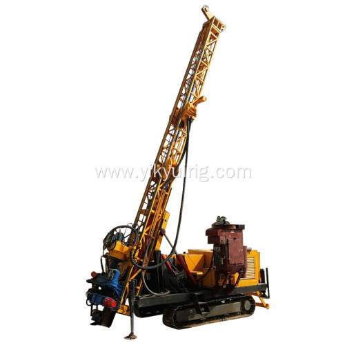 Hydraulic water well reverse circulation drilling rig